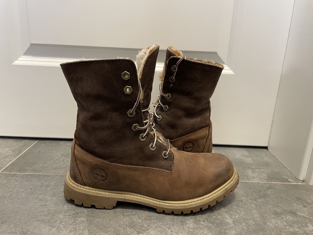 Ghete Timberland piele