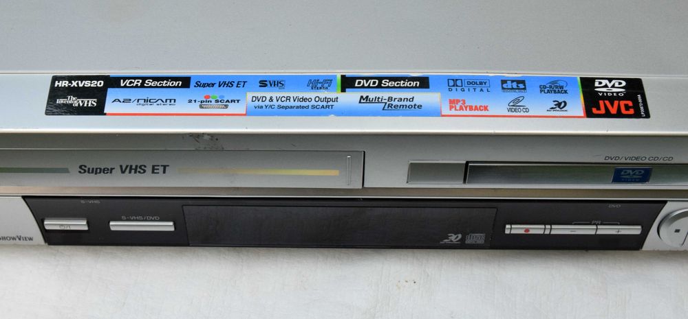 JVC  video combo super VHS