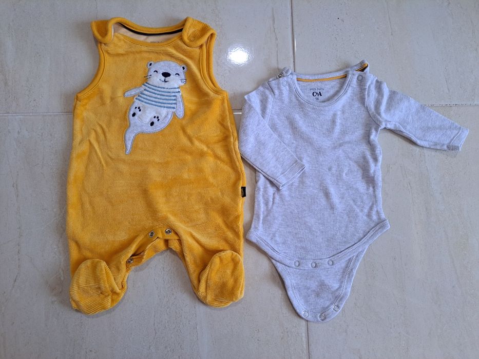 Salopeta cu body C&A marimea 56