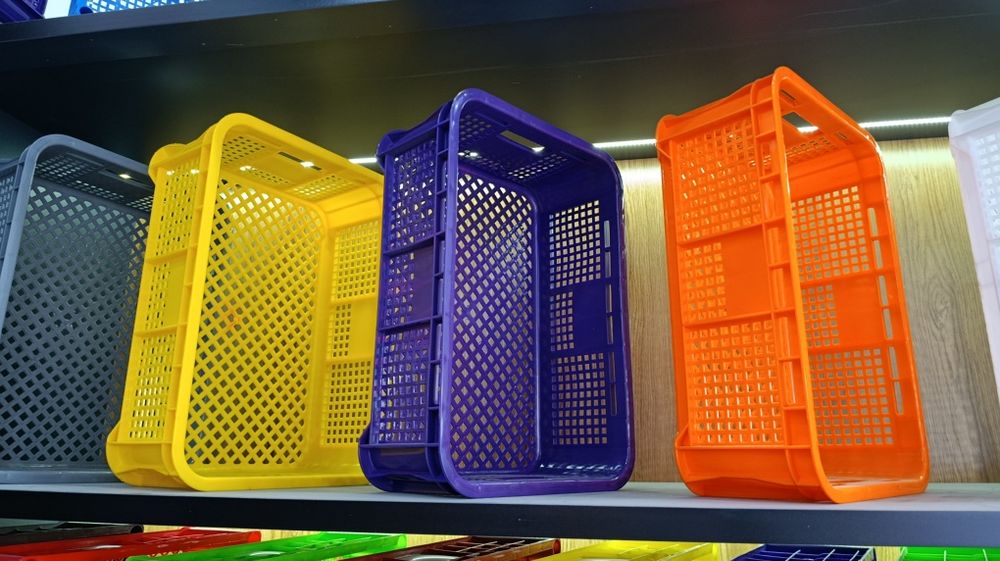 Оборотные ящики | Plastik yashik tara