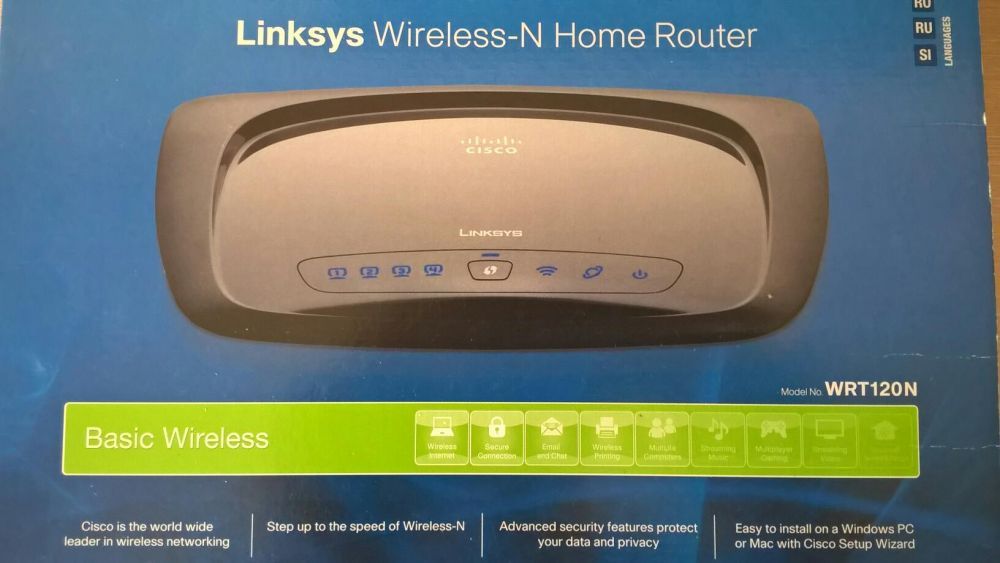 Routere wireless cisco Linksys WRT120N si E900