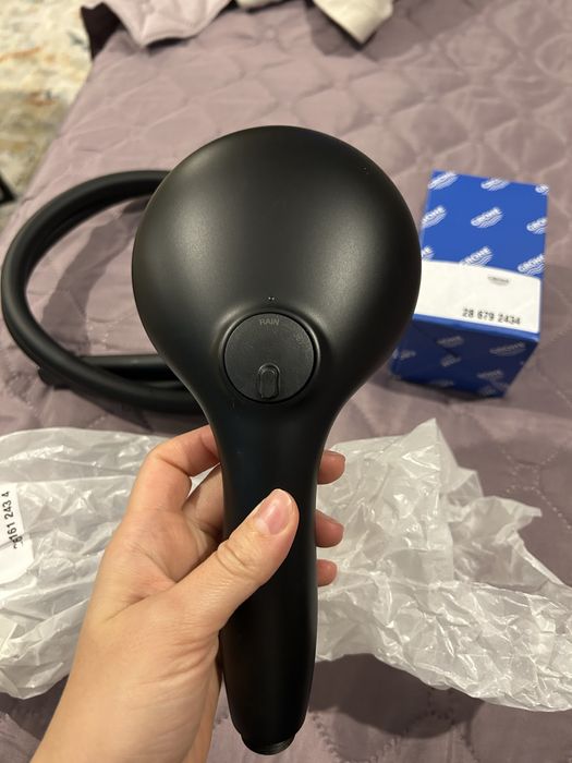 Душ слушалка/GROHE/черен мат/Грьое