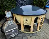 Jacuzzi integrat ideal pt Cabane tip A Frame