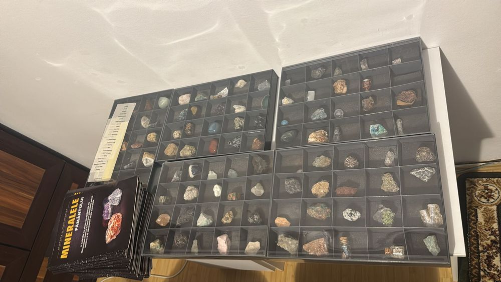 Colecția completă „Mineralele Pământului” 100/100 | Set rar, complet