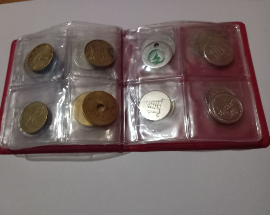 Класьор с жетони