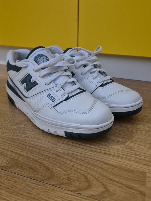 new balance 550 white/green