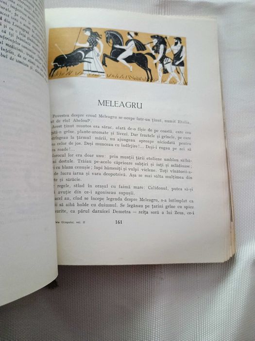 Legendele Olimpului (vol II )-Al. Mitru /  ilustratii: C. Condacci