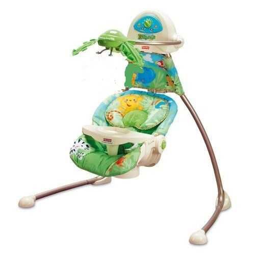 Leagan electric bebelusi Fisher-Price Rainforest