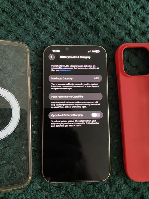 iPhone 13 Pro Max gold | 128gb. | 82% battery health