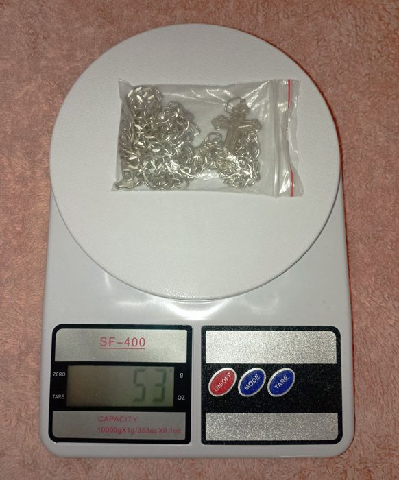 Цепочка 925 пробы, 53 гр