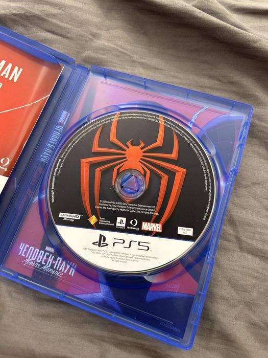 Продам диск на пс 5 Майлс Моралес