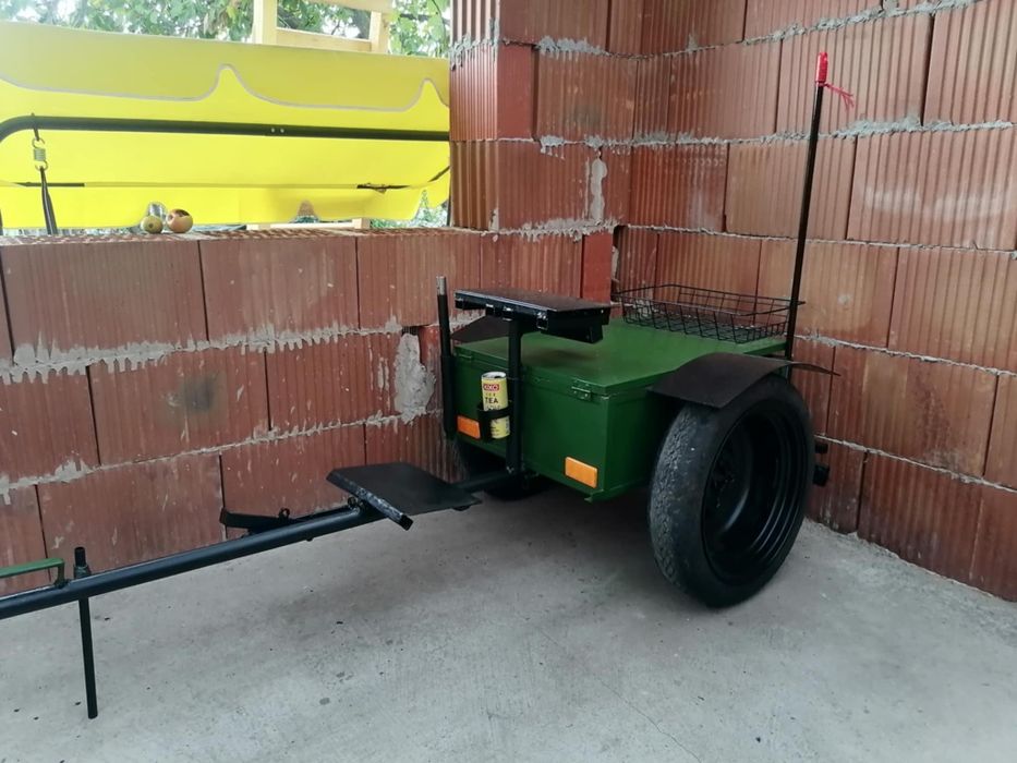 Ремарке за мотофреза със спирачки