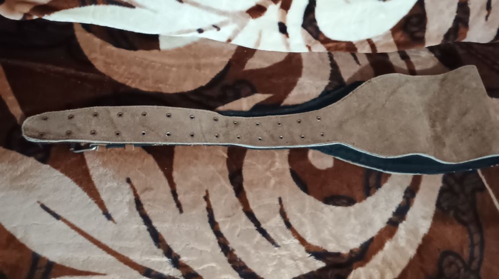 Brâu din piele maro