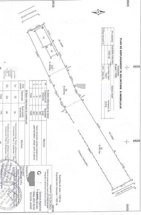Principală,Malu Mare,1500mp,are partidă curent electric,apă curentă