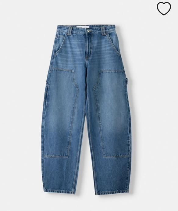 BERSHKA широки дънки