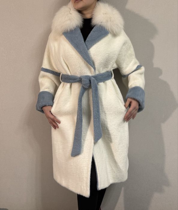 Пальто из шерсти Альпака