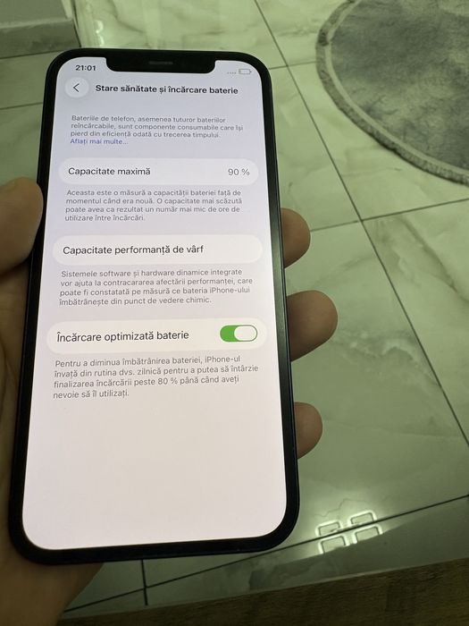 Iphone 12 , Negru , 256GB , In stare buna , 90 Baterie.
