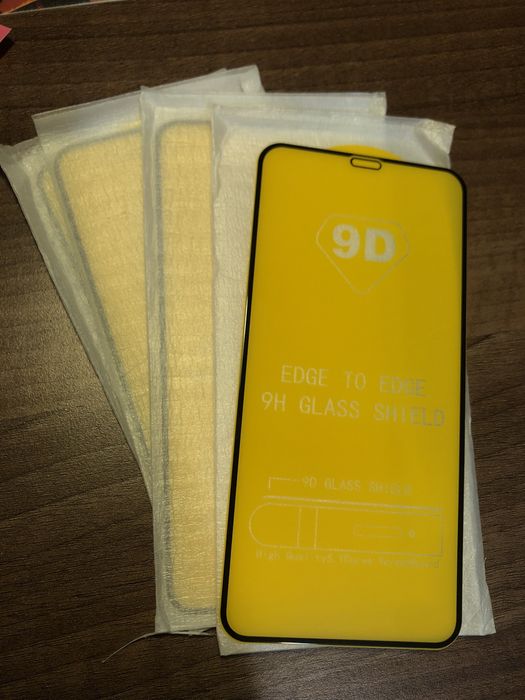 Folii de sticlă iPhone X/XS, 11 PRO MAX și 12 PRO MAX