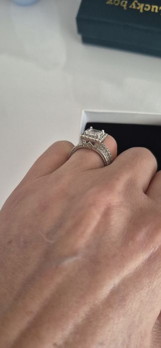 Inel argint 925 cu zirconiu