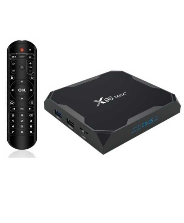 МОЩЕН ТВ БОКС X96 MAX PLUS онлайн телевизия Amlogic S905X3 /tv box/