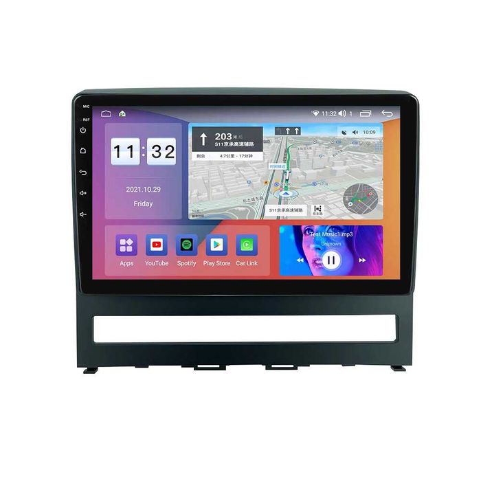 Navigatie Fiat Perla 9 Idea Albea Siena Palio din 2004 - 2014 , Noua