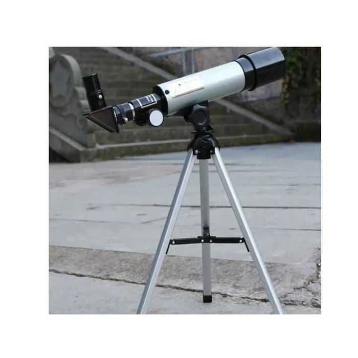 Telescop astronomic cu trepied 360°,zoom reglabil40x,prisme de 90°,nou