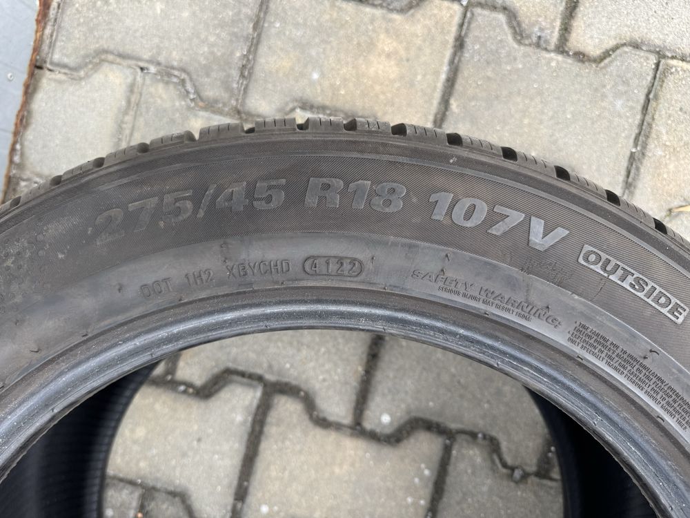 2 бр Зимни Гуми Kumho 275/45/18 Нервзличими от нови