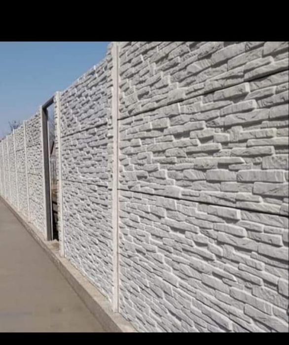 Gard din placi de beton