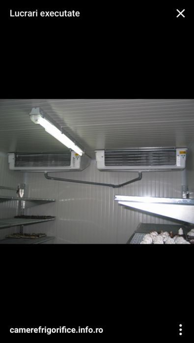 reparații camere frigorifice