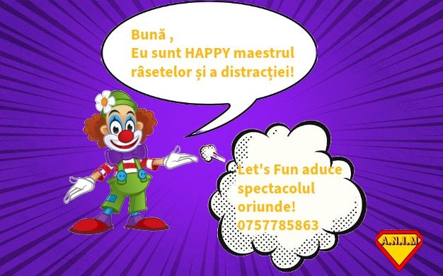 Entertainer/ Animator  petreceri pentru copii