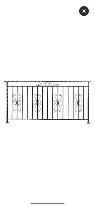 Balustrade si balcon din fier forjat
