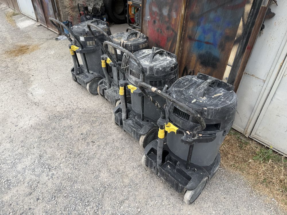 * Karcher NT 70/3 мощные профессиональные 3 моторные пылесосы б/у