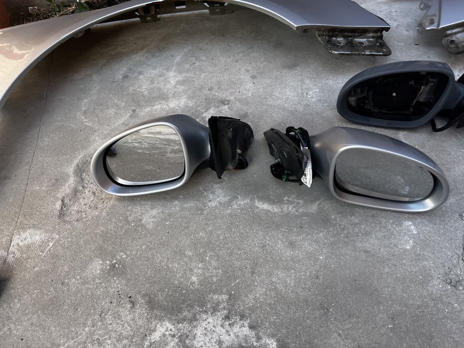 Oglinda stanga dreapta originala vw Passat B6 gri metalizat