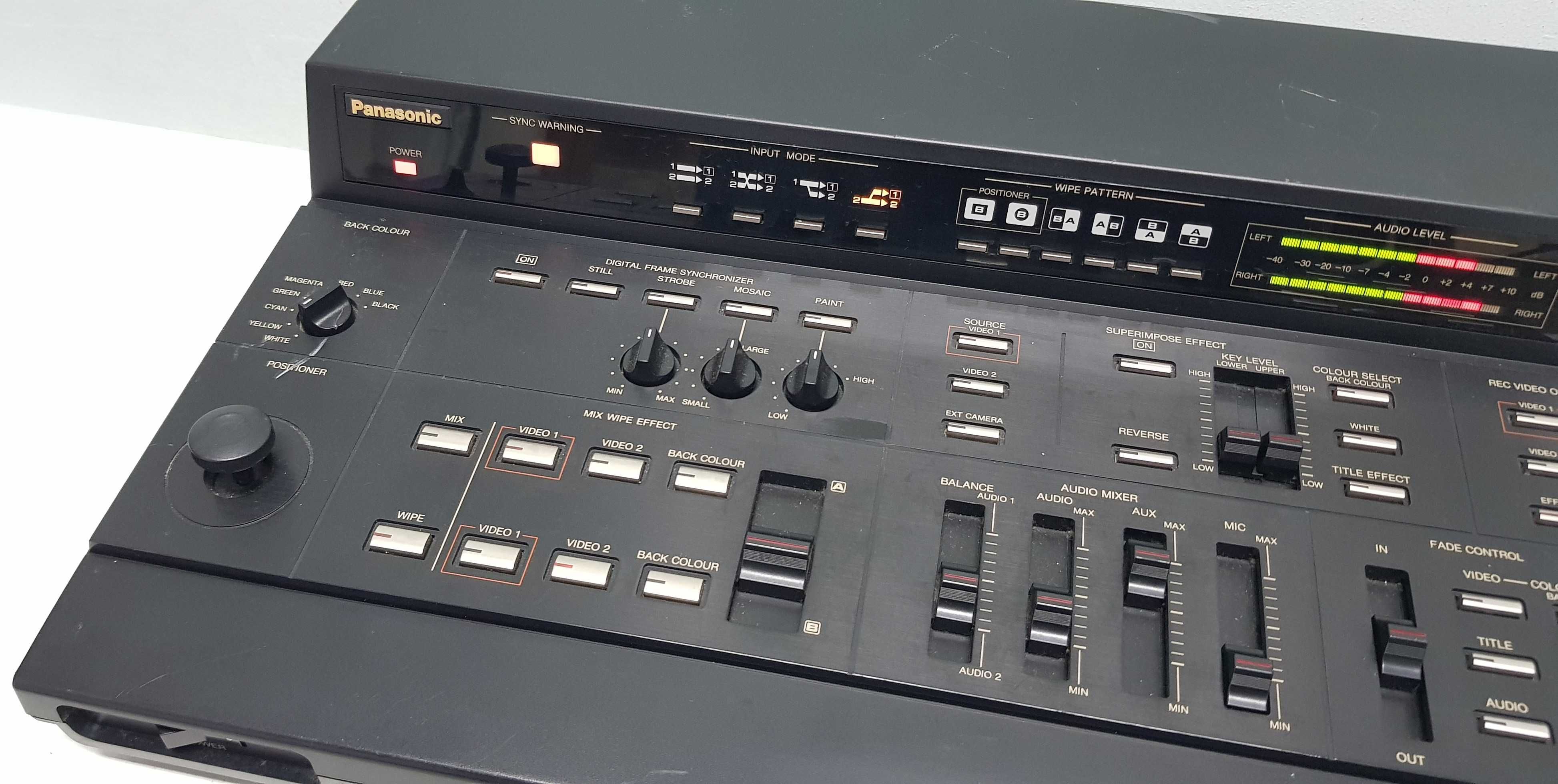 Panasonic WJ MX 10 Mixer stereo AV digital muzica filme arta colectie