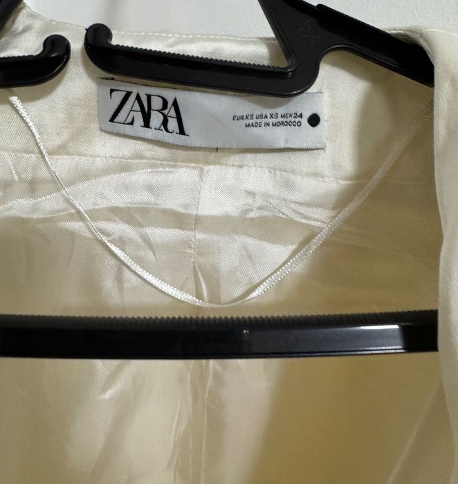 Рокля Zara ZARA бяло XS S