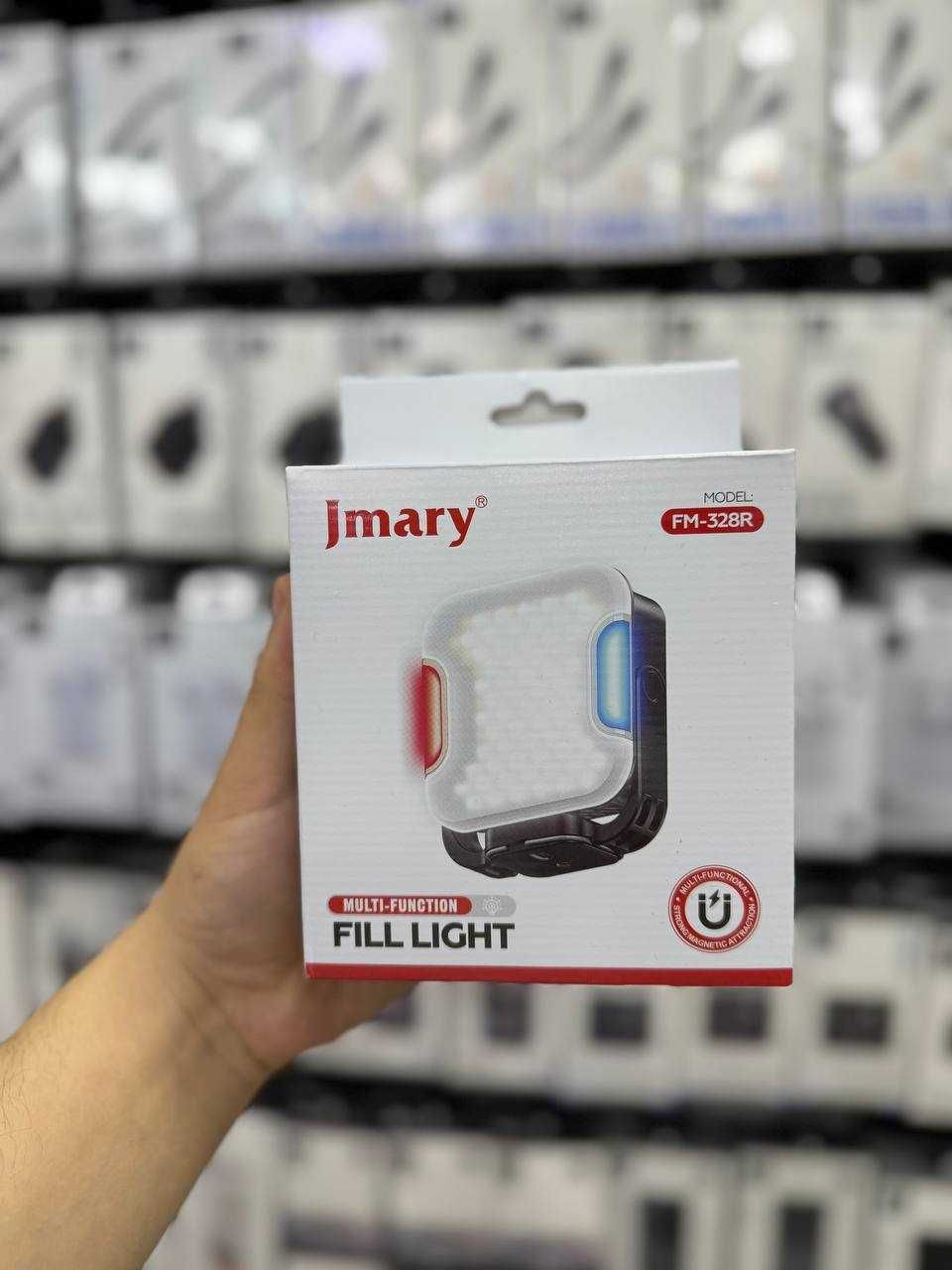 Прожектор Jmary FM-150RGB | FM-328R компактный и мощный RGB видео свет