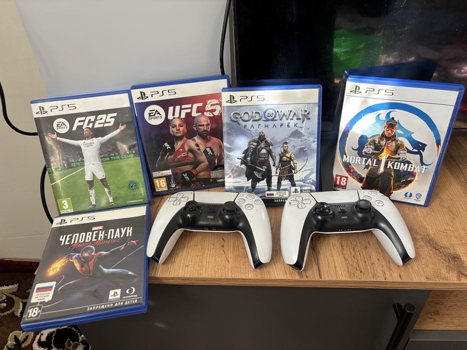 Игры для PS5  диски в хорошем состояние