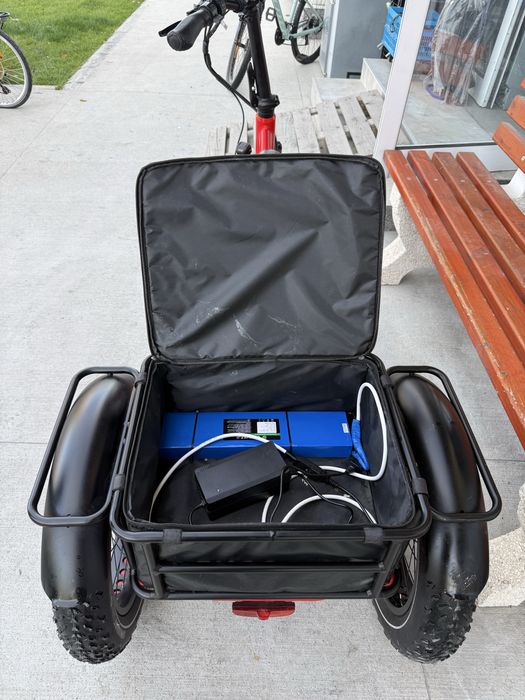 Електрическа Триколка Fat Tire Jorvik Mid Drive 20цола