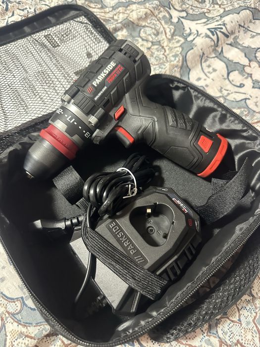 Set bormasina parkside perofomance 12v