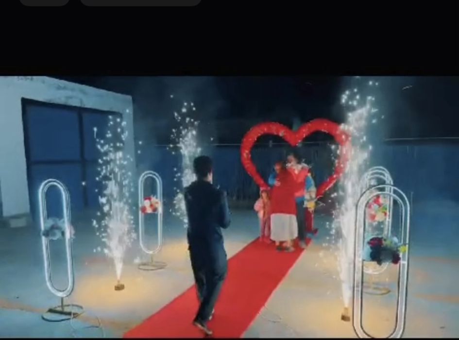 Туған күнімен ерекше құттықтау,Жүрек,қызыл кілем,От шашу!