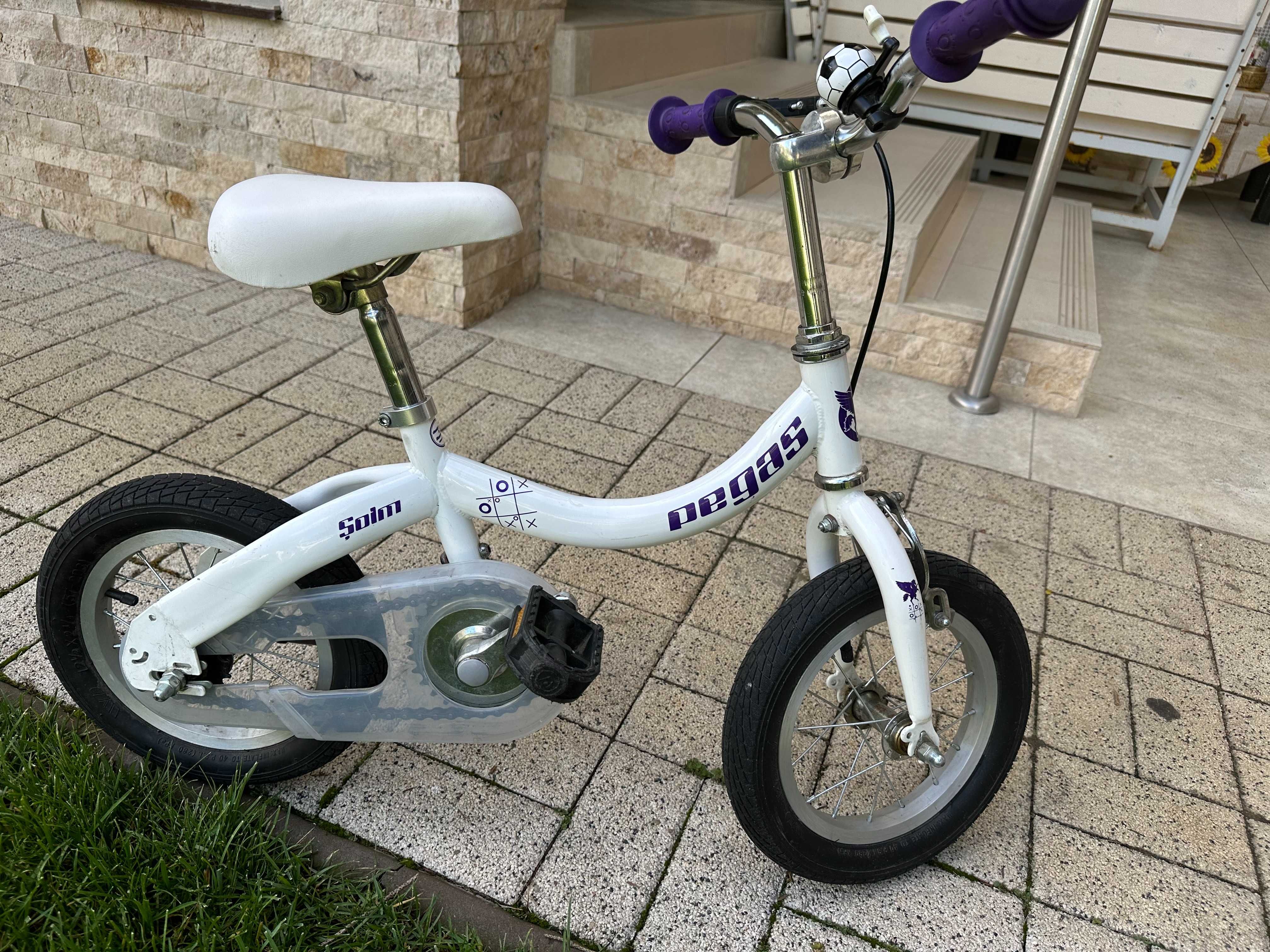 Bicicleta "Pegas Soim" 12" pentru copii cu vârste între 2 ani și 5 ani