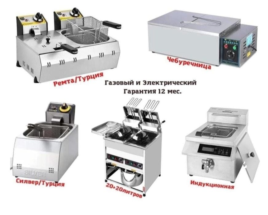 Донер Аппарат Жарочная Поверхность Тостер Фритюрница Фритюр