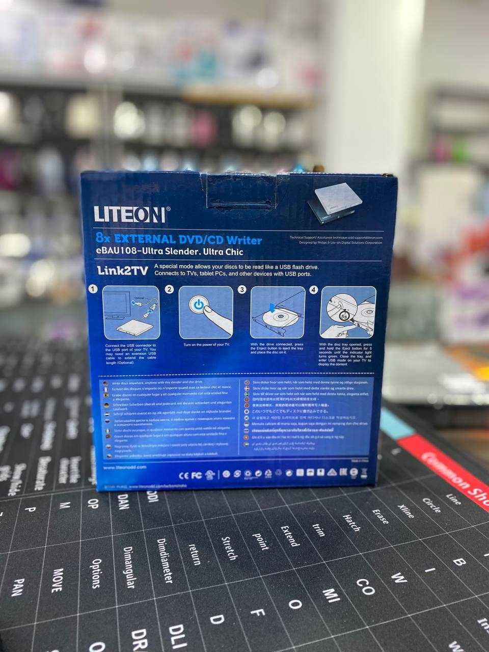 a28electronics - предлагает - Новый внешний LITEON usb DVD RW оригинал