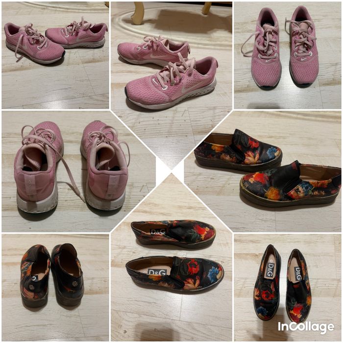 Маратонки NIKE и обувки D&G 30лв за чифт