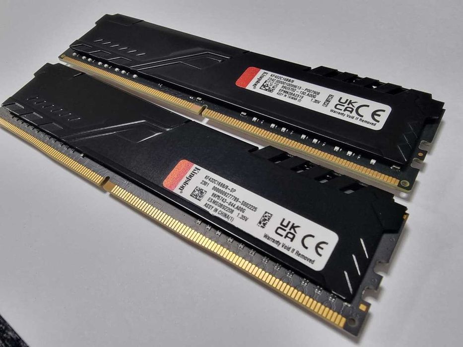 Kingston FURY Beast 16GB (2x8GB) DDR4 3200MT/s CL16 XMP