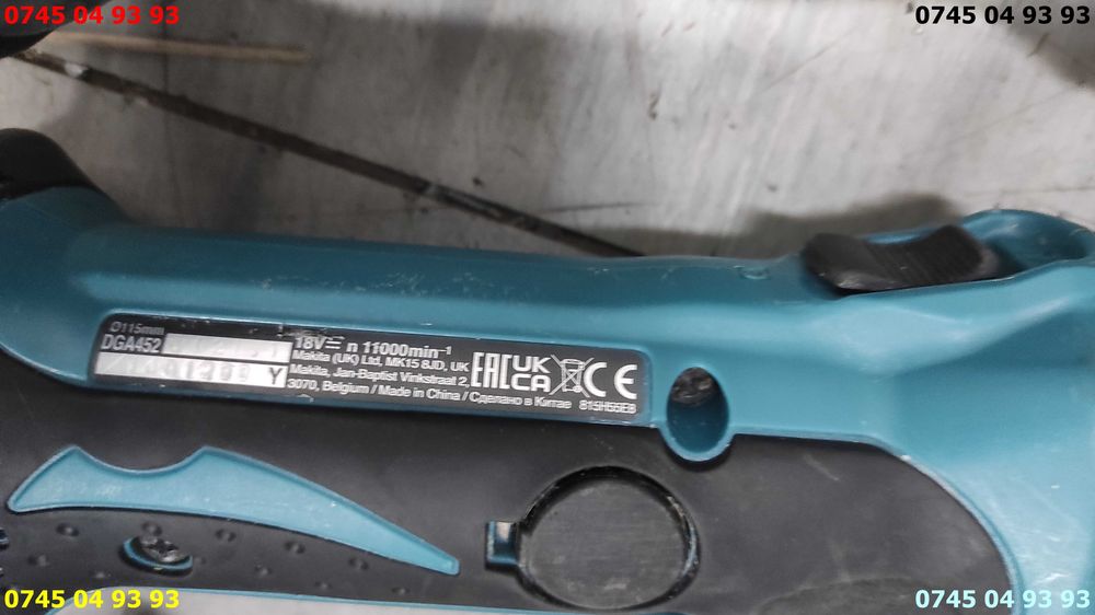 flex makita DGA452 perfect functionale cu proba se vinde ca in poze