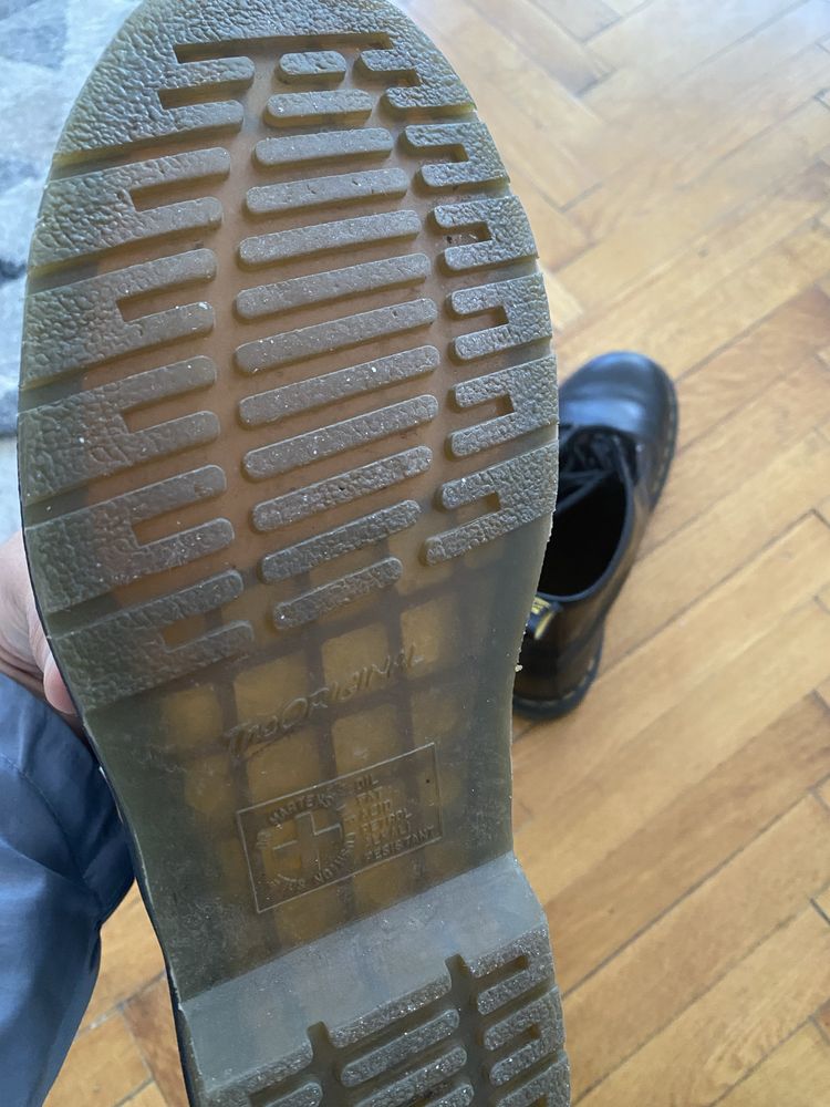 Dr Martens Black nappa 41