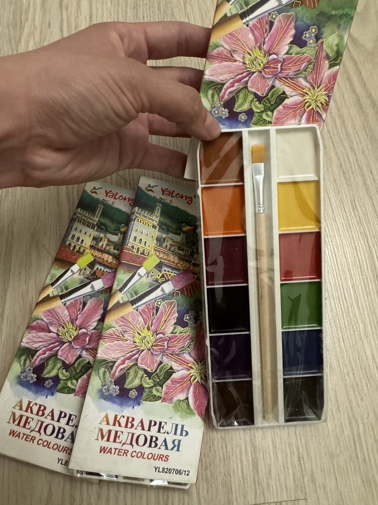 Канцелярия (скрепки, линейки, альбомы.)