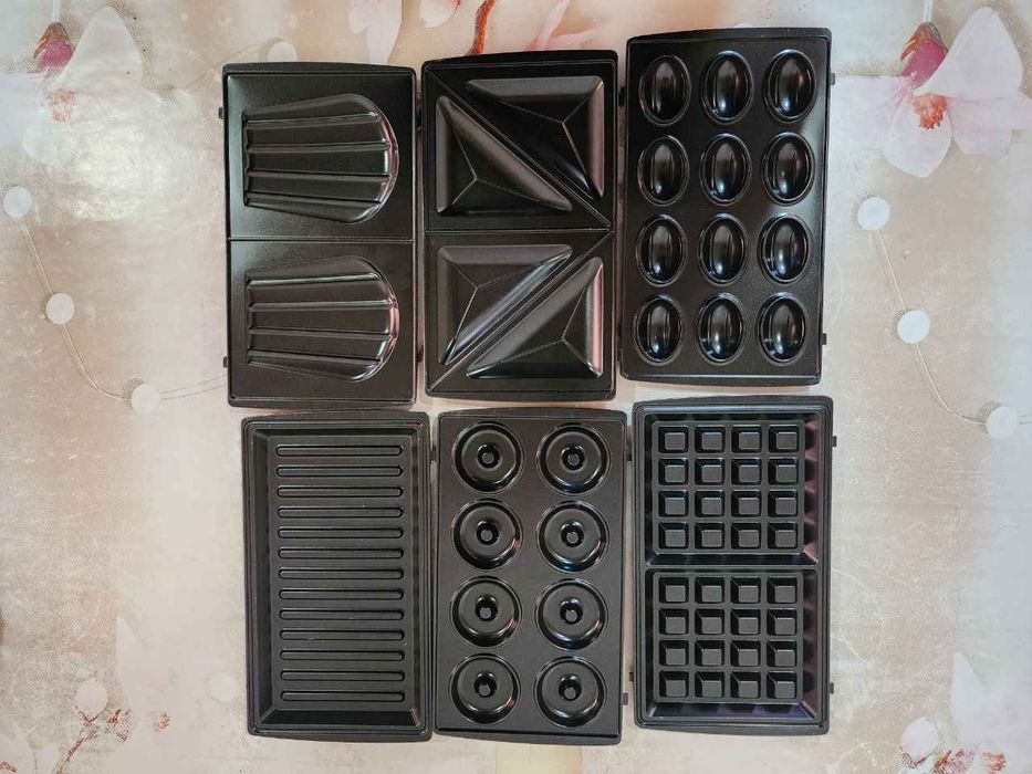 Вафельница-сэндвичница RAF, 6 в 1