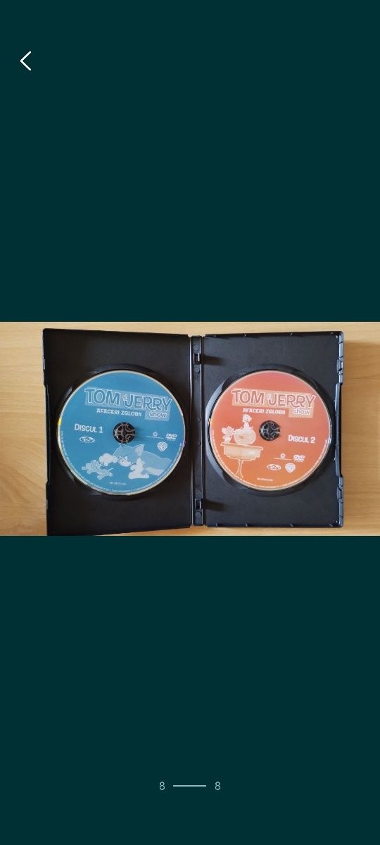 Lot 5 DVD uri pentru copii